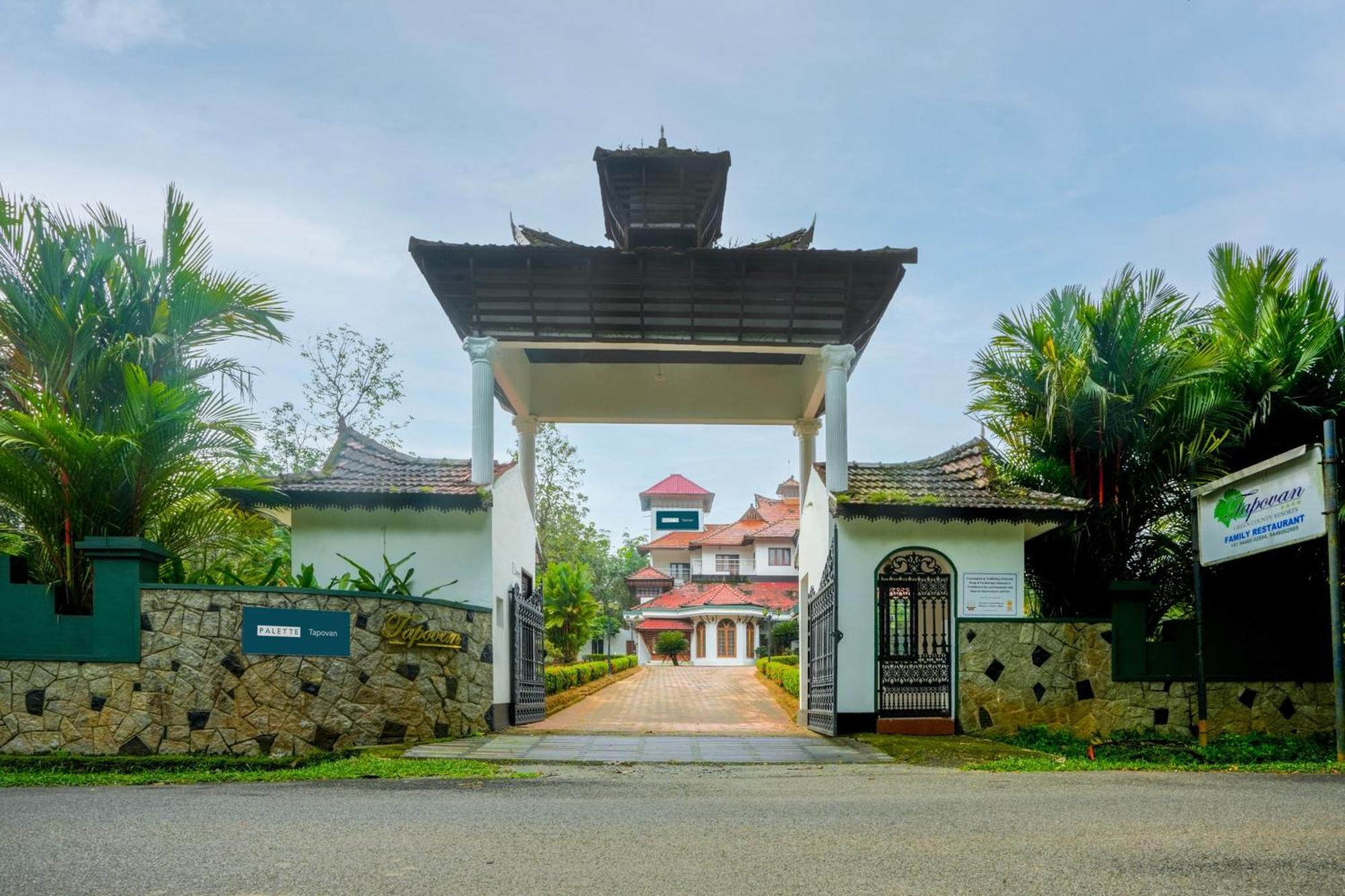 Palette Resorts- Tapovan Green County Thattakād Eksteriør billede